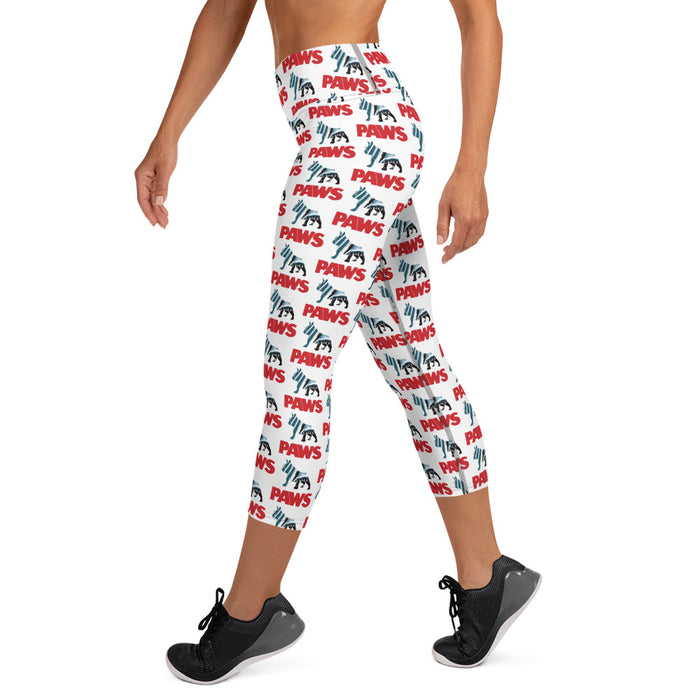 "PAWS" Capri Leggings