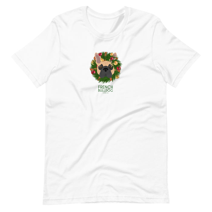 "Frenchie Wreath" Tee